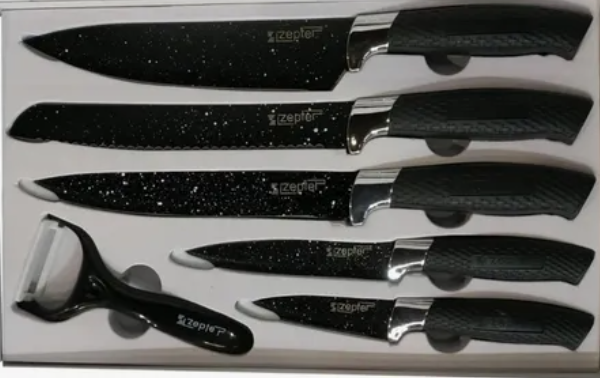 Miniatura 2 de Set 6 Cuchillos Chef Antiadherente Reves